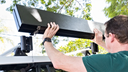 Transform your shower with the innovative quick release awning hitch