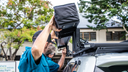 the innovative quick release awning hitch