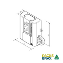 QUICK RELEASE AWNING HITCH