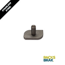 SS304 M8 x 18mm Drop Twist T Bolt 30 x 20 x 4.3 (4) 1018