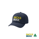 RACKSBRAX NAVY EMBROIDERED CAP