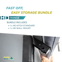 HD HITCH STANDARD + HD WALL MOUNT