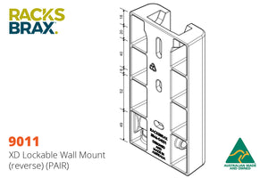 XD LOCKABLE WALL MOUNT