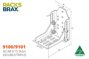 XD ADJUSTABLE BRACKETS