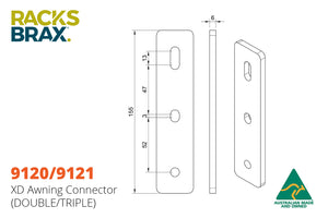 XD AWNING CONNECTOR